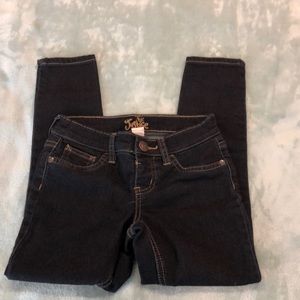 Girls dark indigo jegging